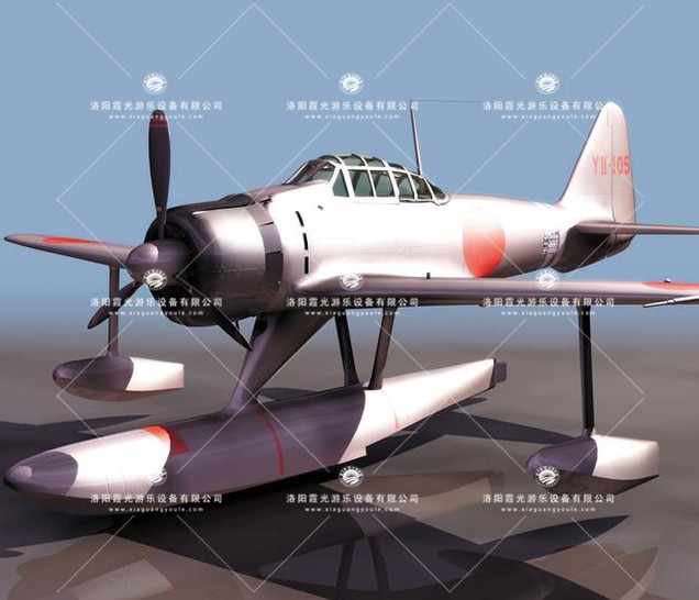 雅安3D模型飞机_